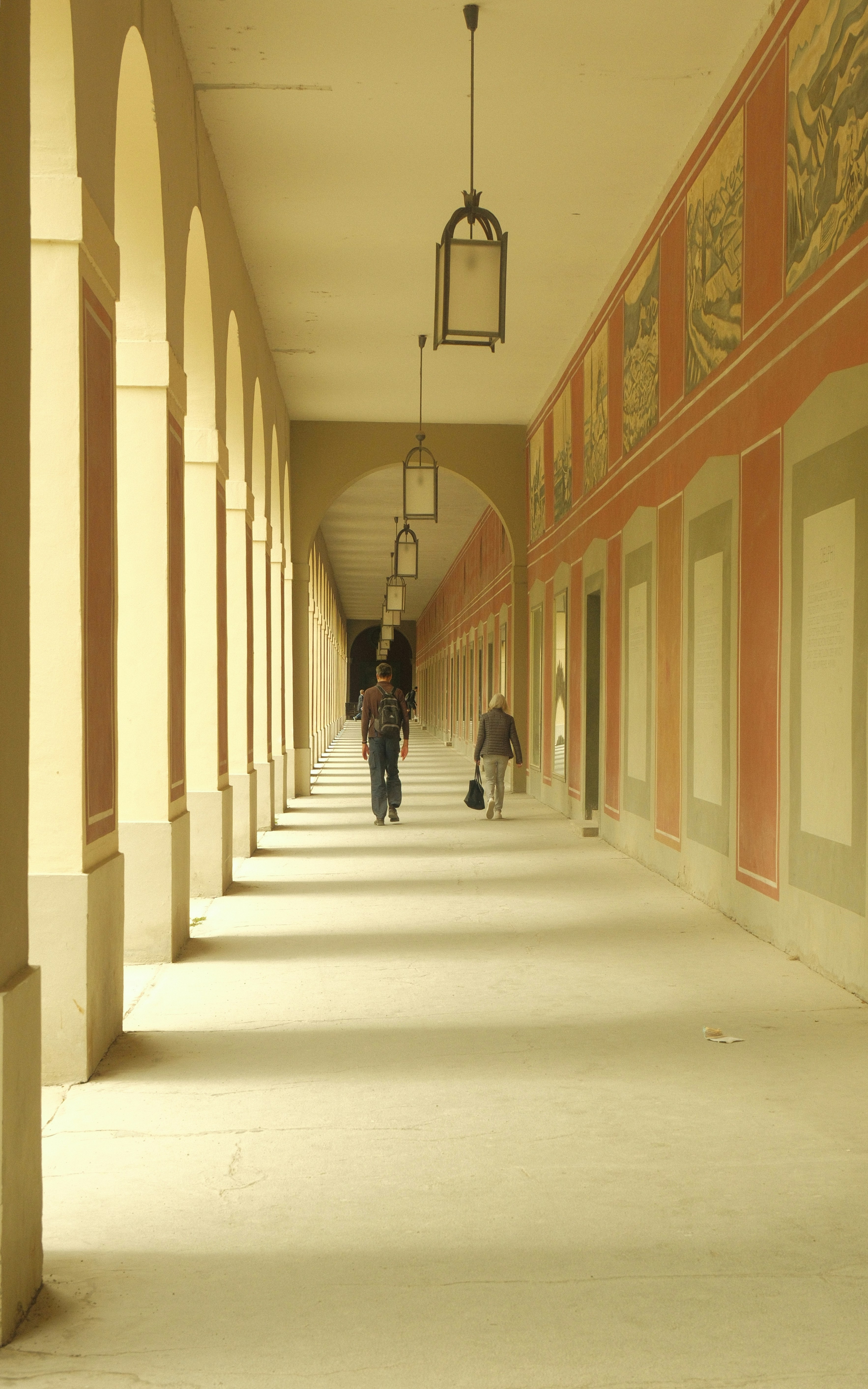 Students on Hallway